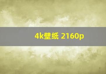 4k壁纸 2160p